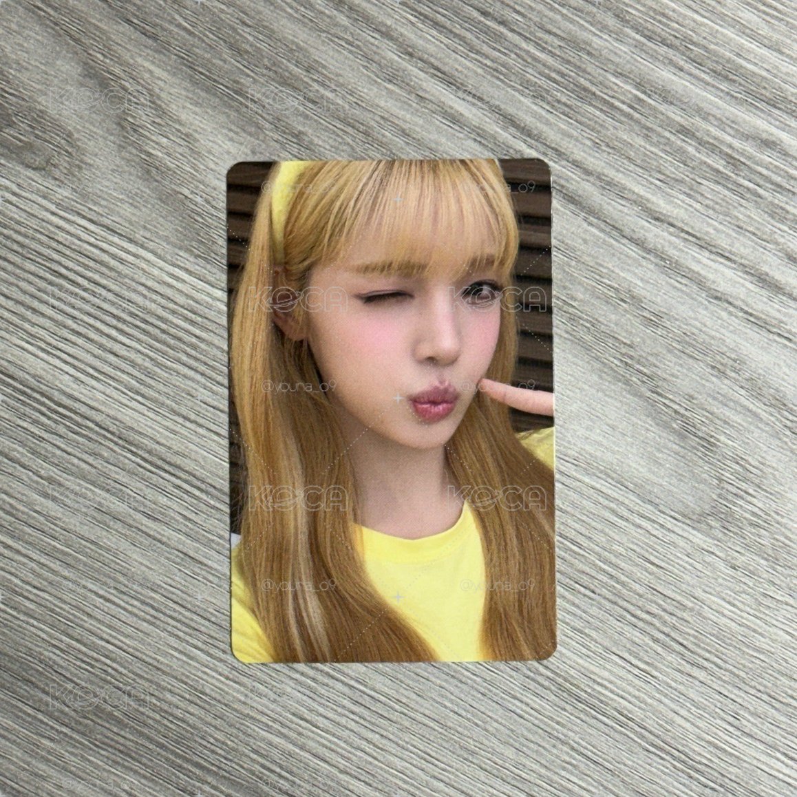 H2H Yuha “𝙻𝚎𝚖𝚘𝚗 𝚃𝚊𝚗𝚐”  kms 特典卡A