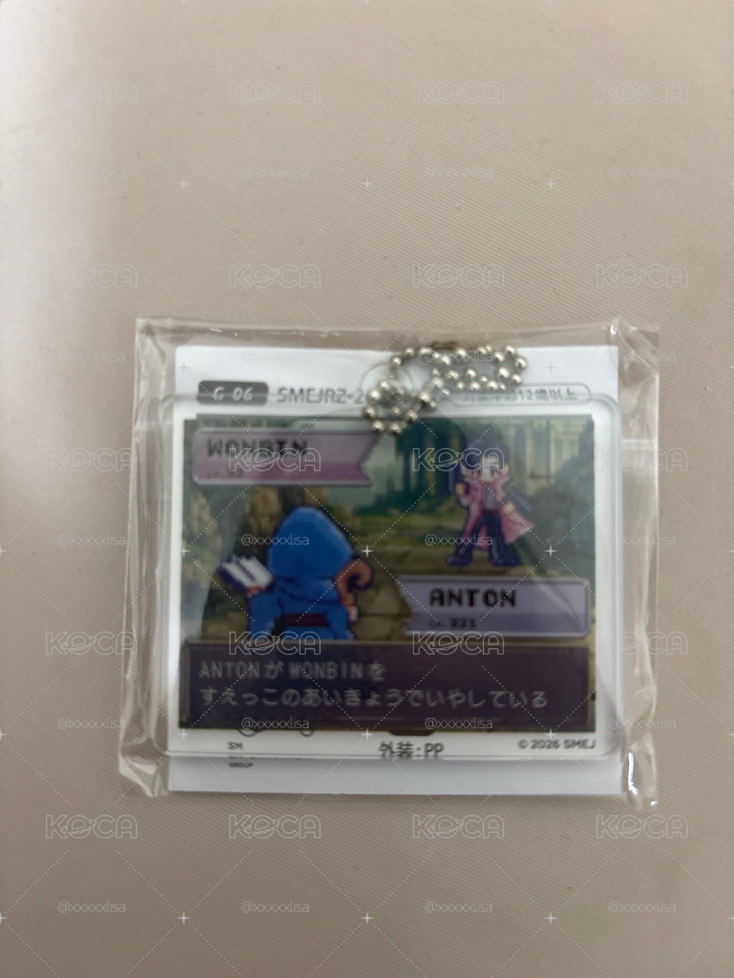 日場FM 元彬Anton扭蛋吊飾