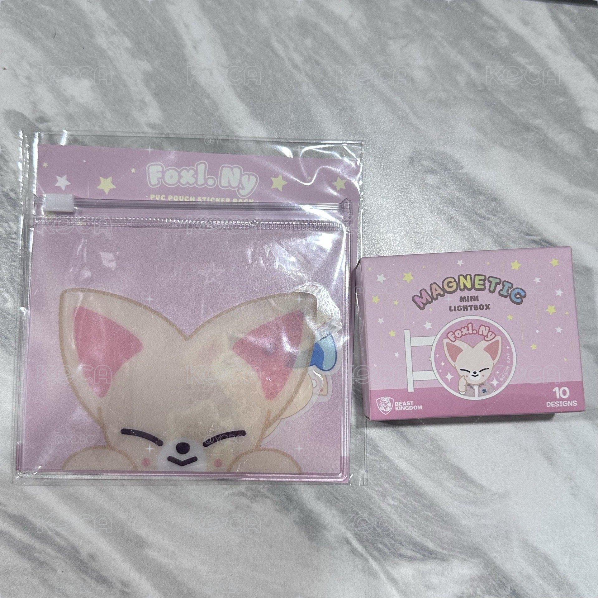 ZOOTOPIA x SKZOO 福西尼 燈箱+貼紙包