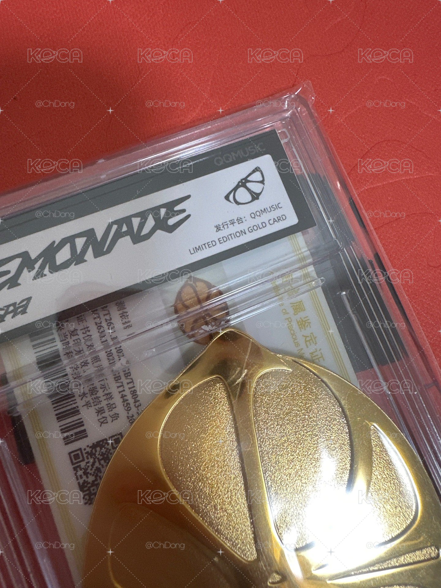 LEMONADE QQ音樂 限量金版卡 特典卡 