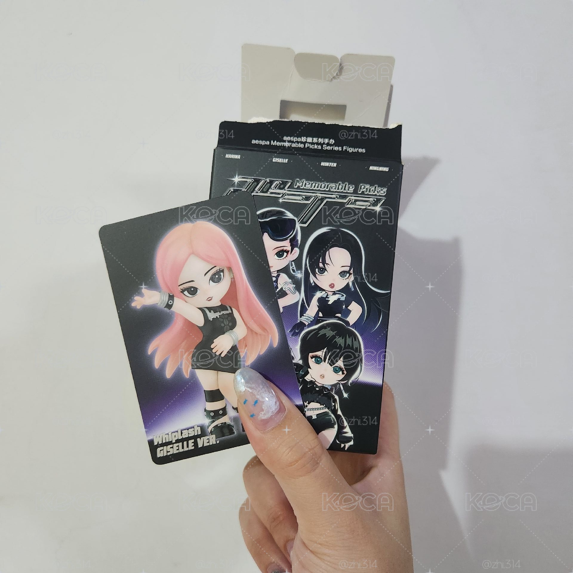 aespa 泡泡瑪特盲盒 吉＆寧