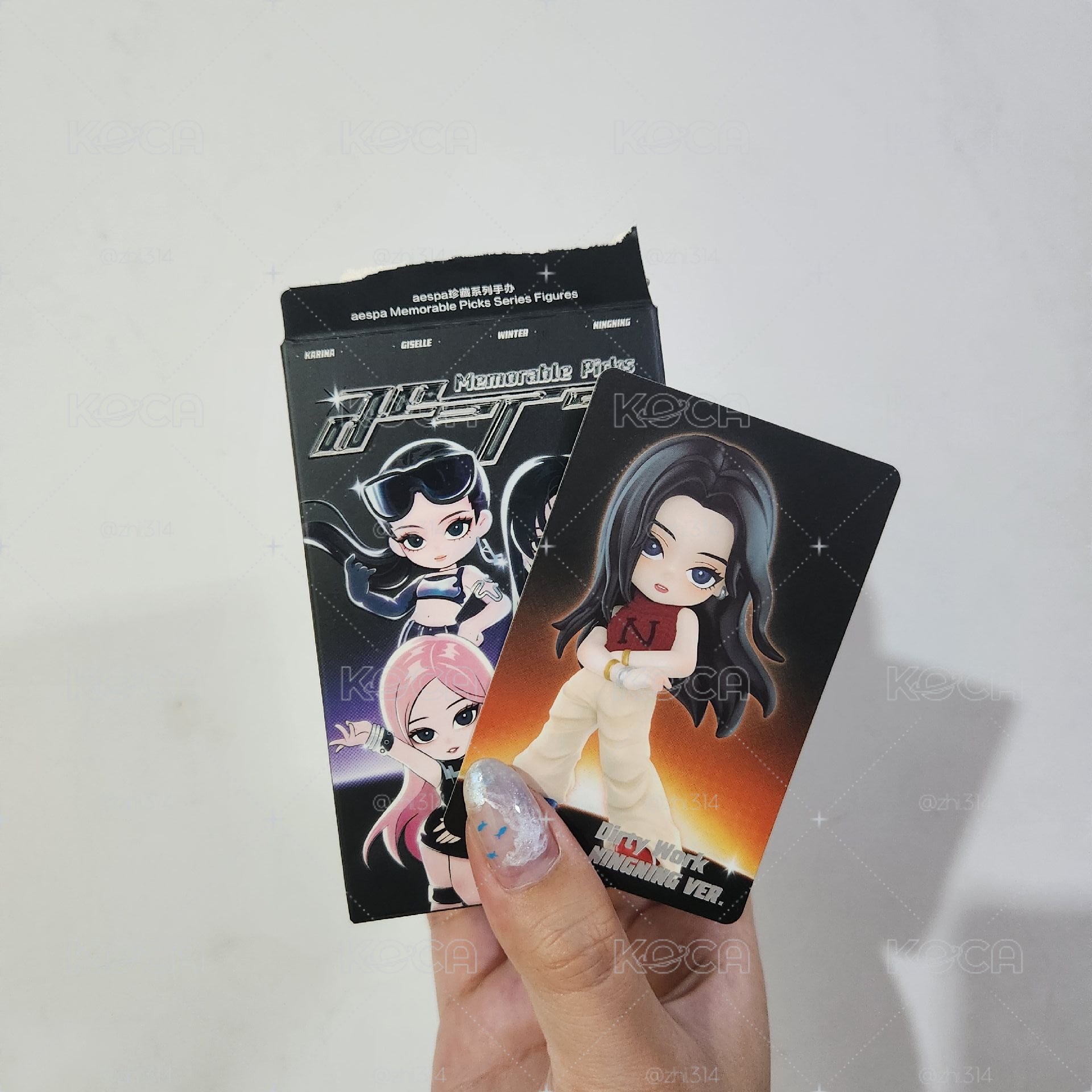 aespa 泡泡瑪特盲盒 吉＆寧