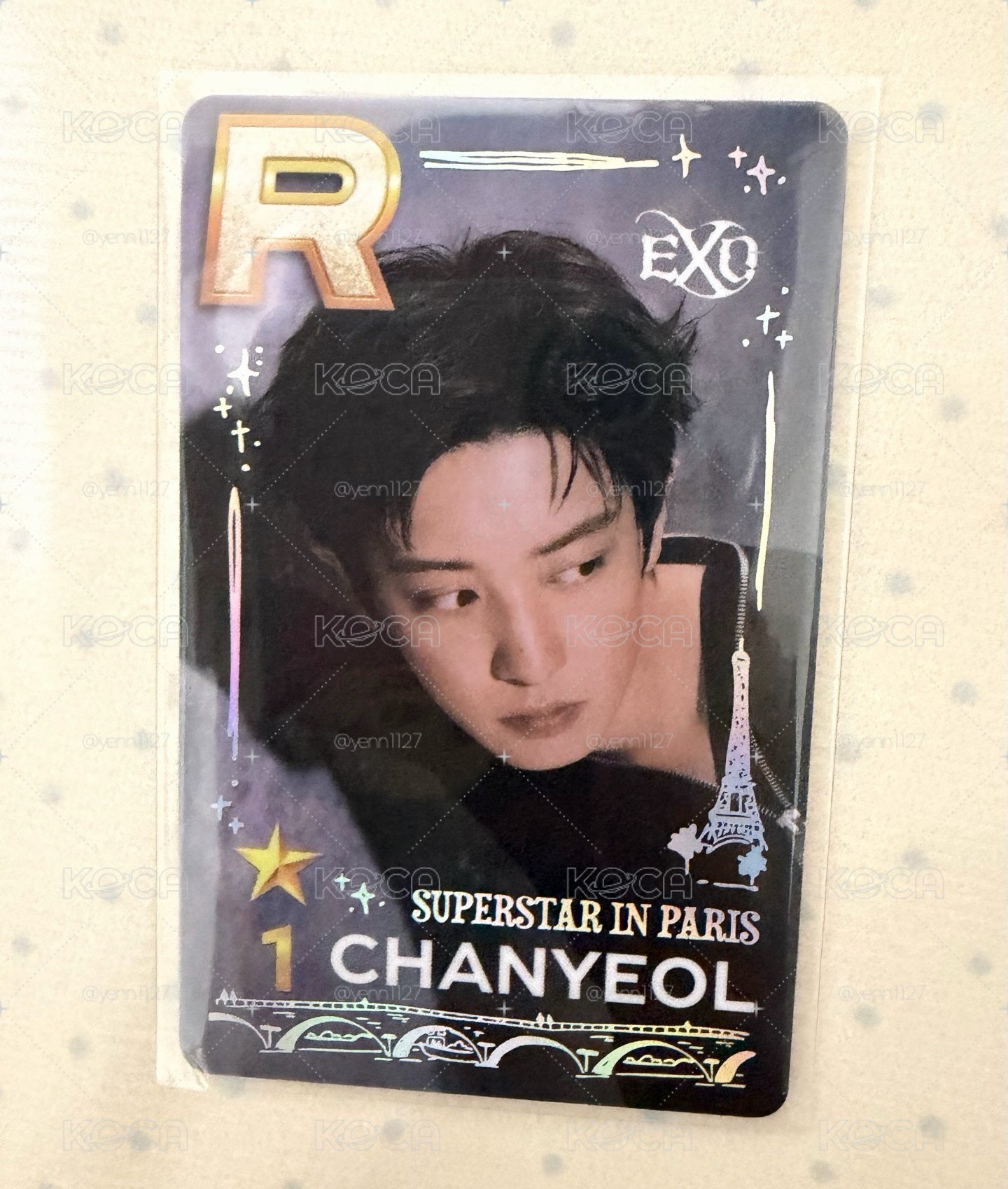 現貨 燦烈 exo reverxe 巴黎遊戲卡