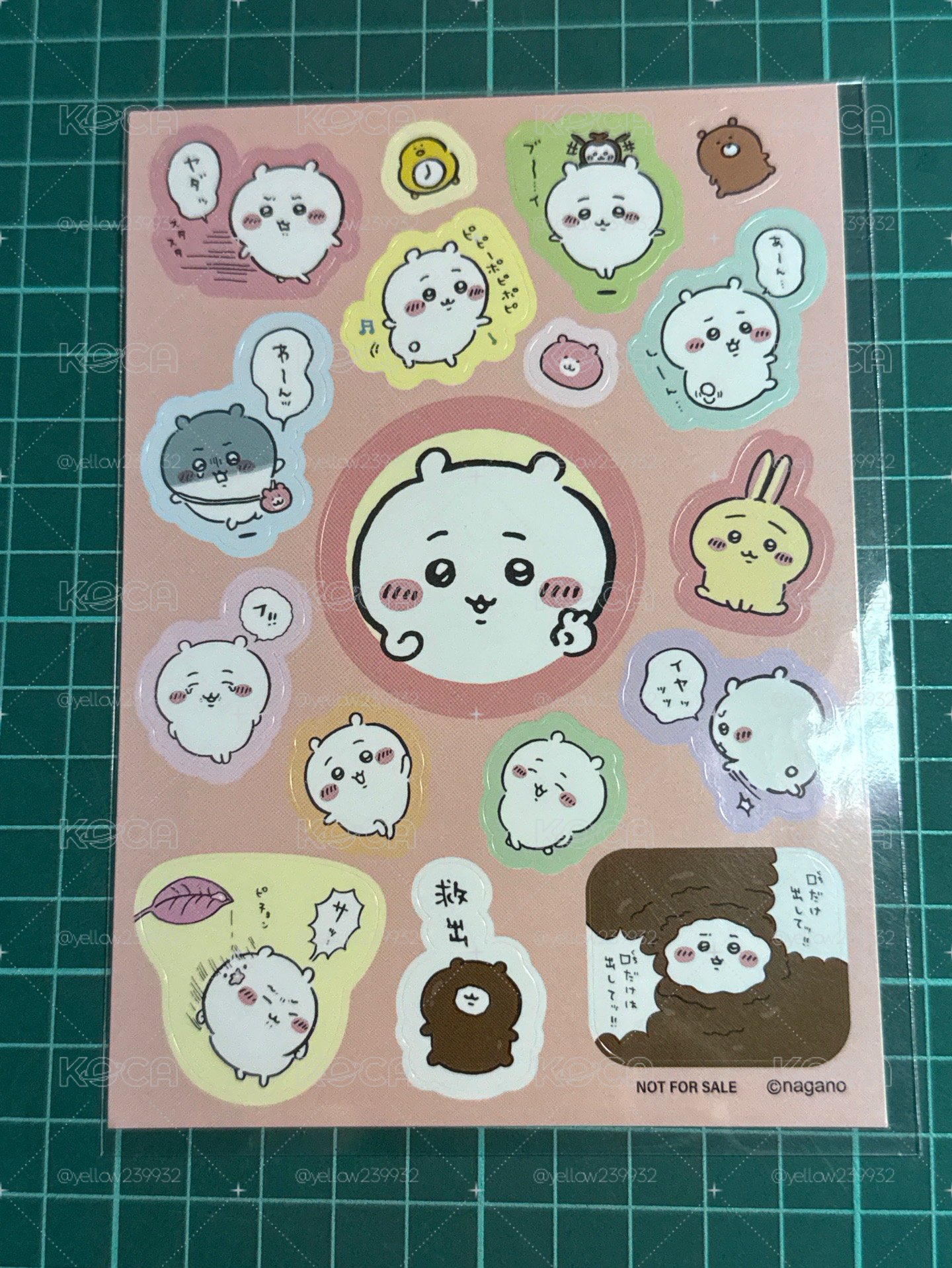 吉伊一番賞 貼紙 十抽限定吉伊貼紙組