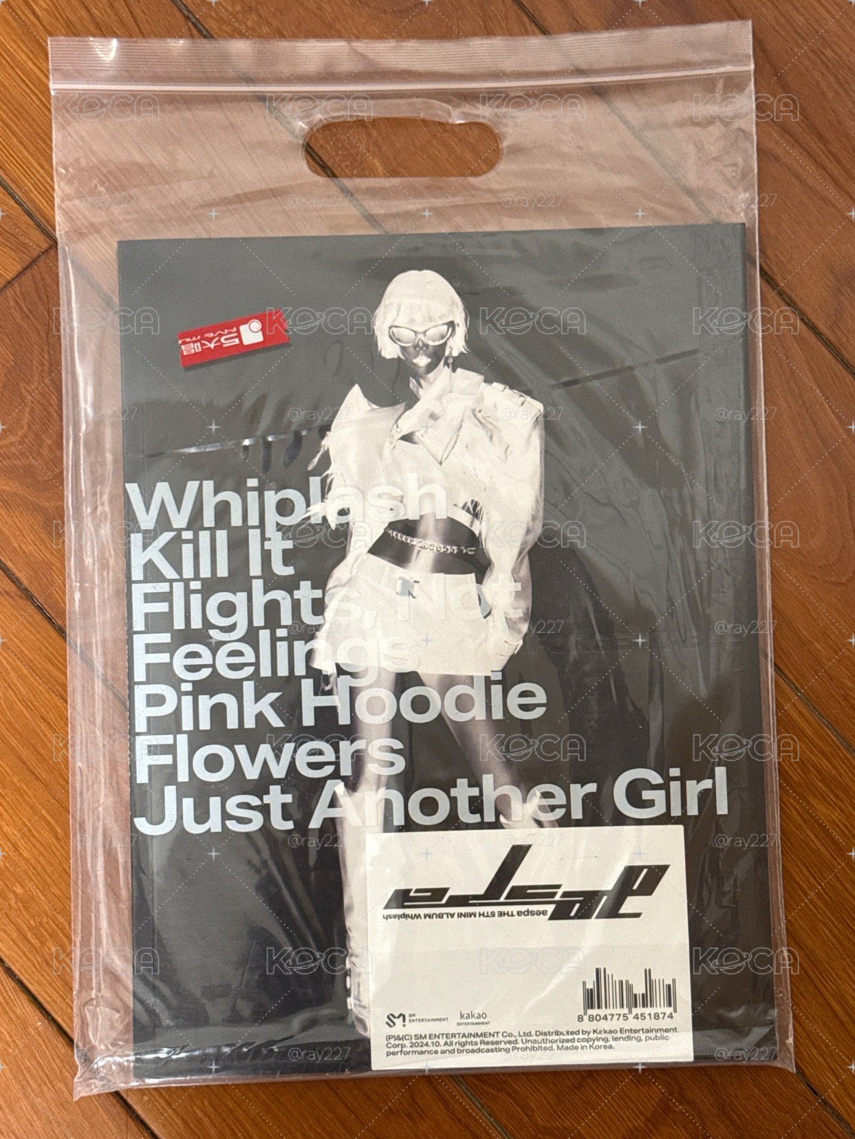 aespa whiplash 冬空專