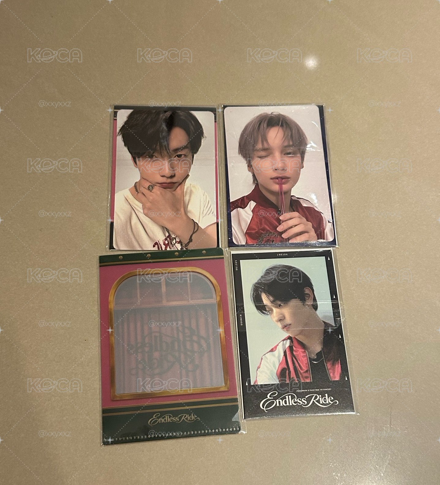 TXT VR秀彬+休寧+卡套