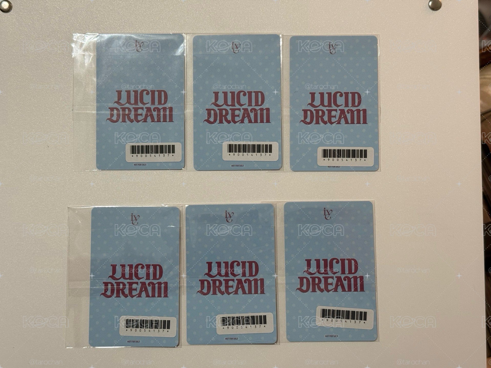 全新未拆封 IVE LUCID DREAM as特典一套