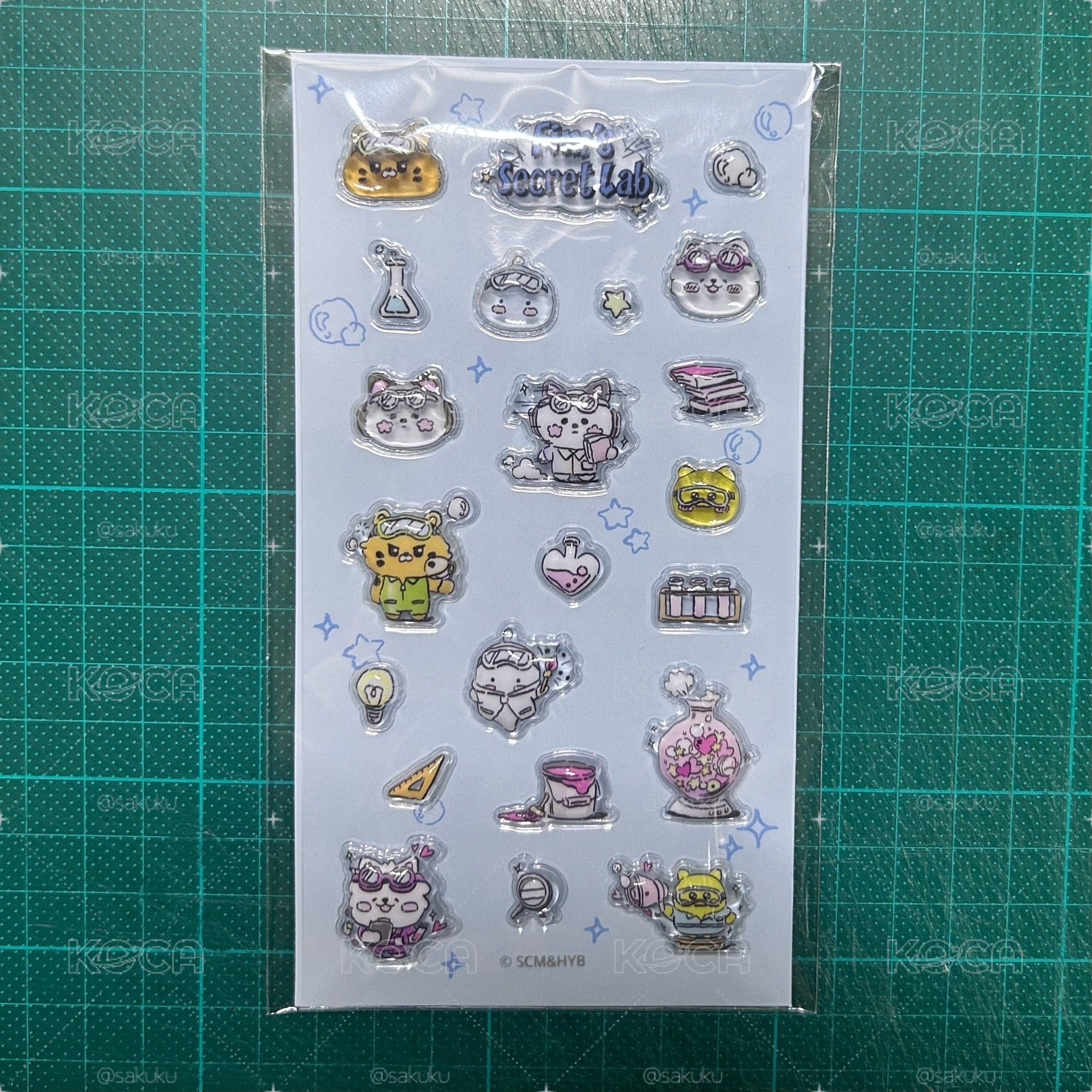 FIM'S SECRET LAB 貼紙 DECO STICKER