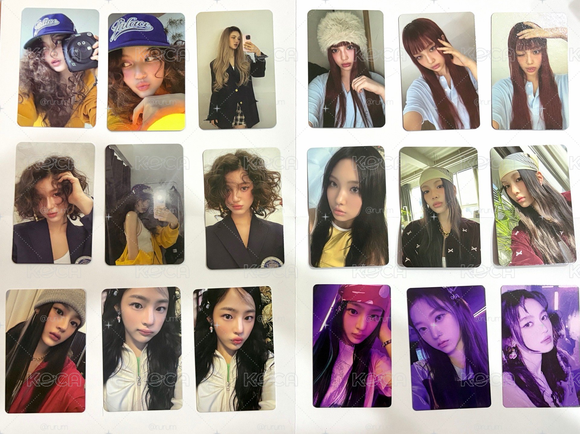 NewJeans 專卡 🐻🌻🐱🐹小盤