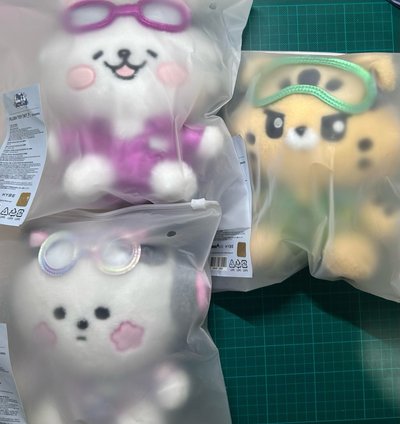 FIM'S SECRET LAB 坐姿娃 PLUSH TOY