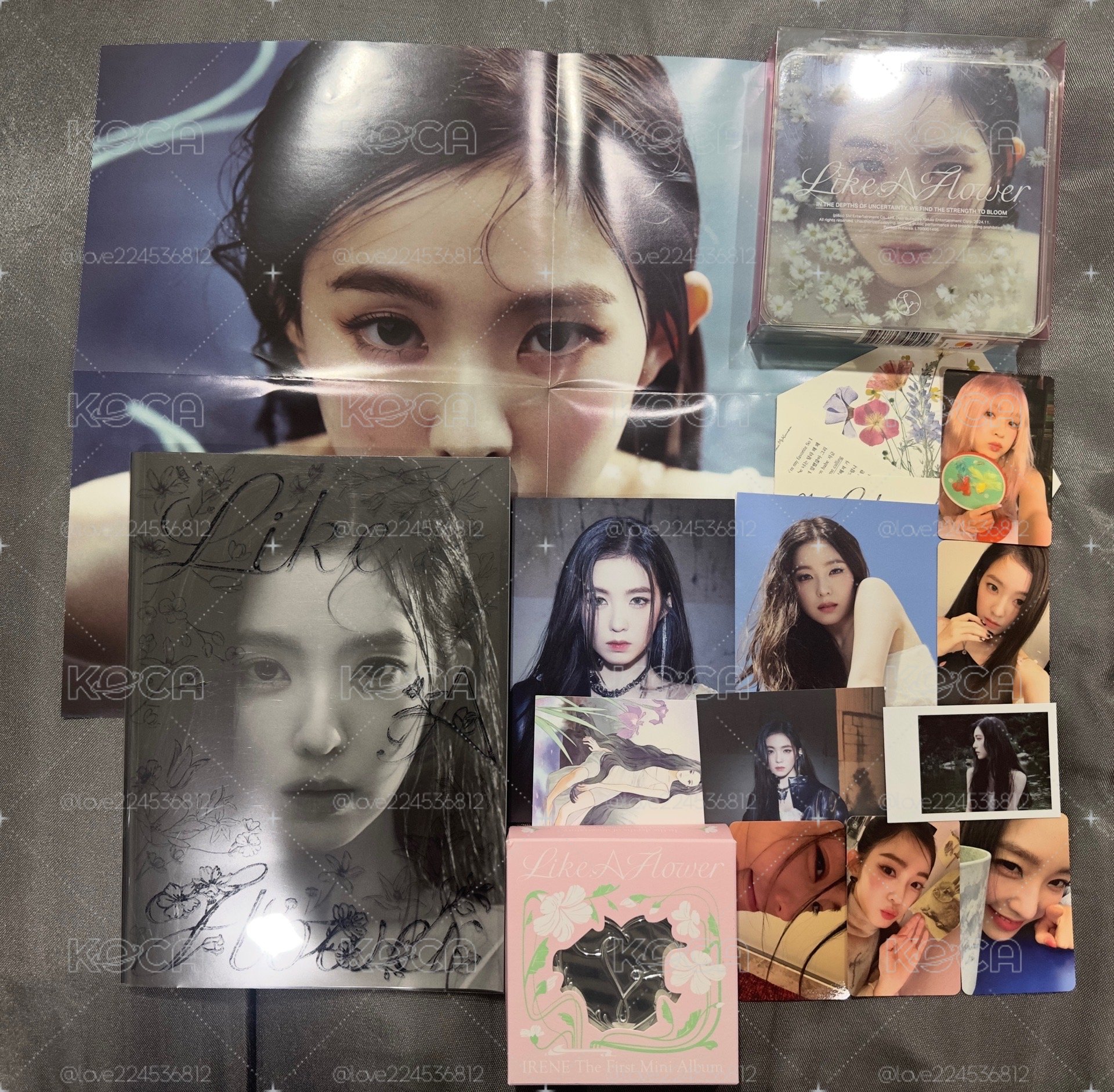 Like A Flower專輯Case Ver. PB Ver.Mirror Ver.