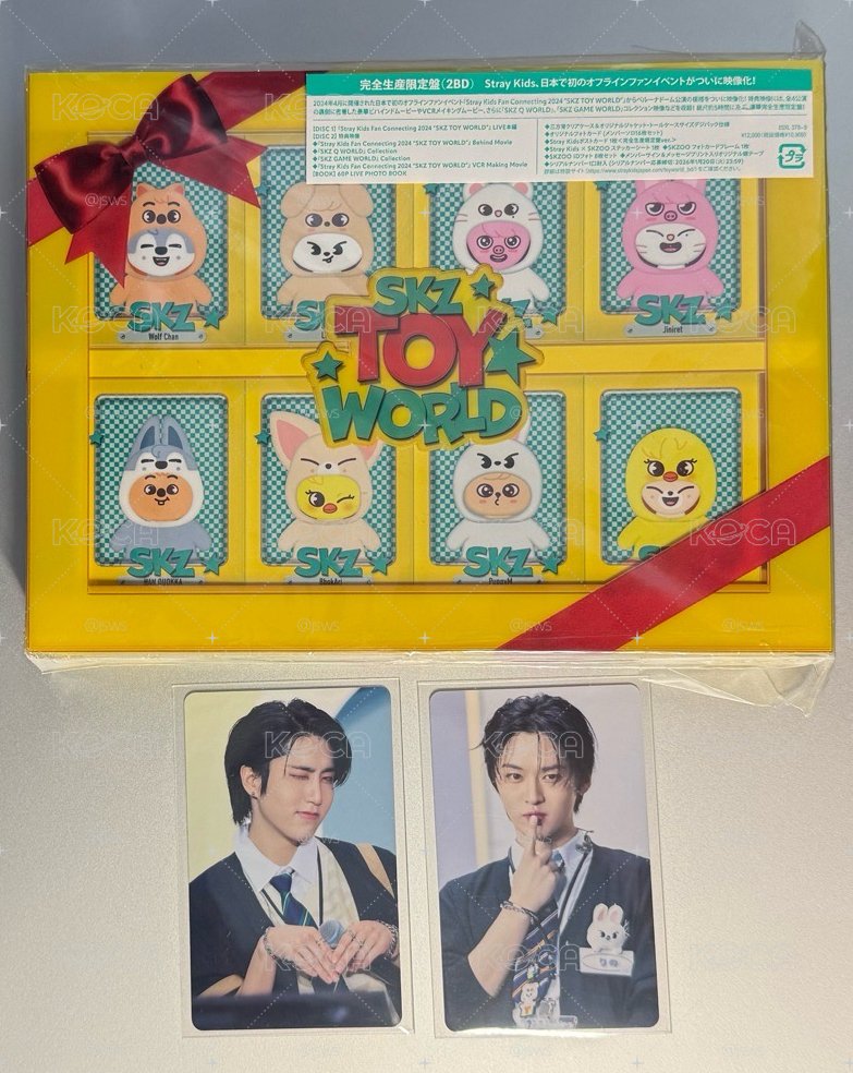 SKZ 2024 日本飯咪 旻城HMV特典 藍光空專 Toy World 
