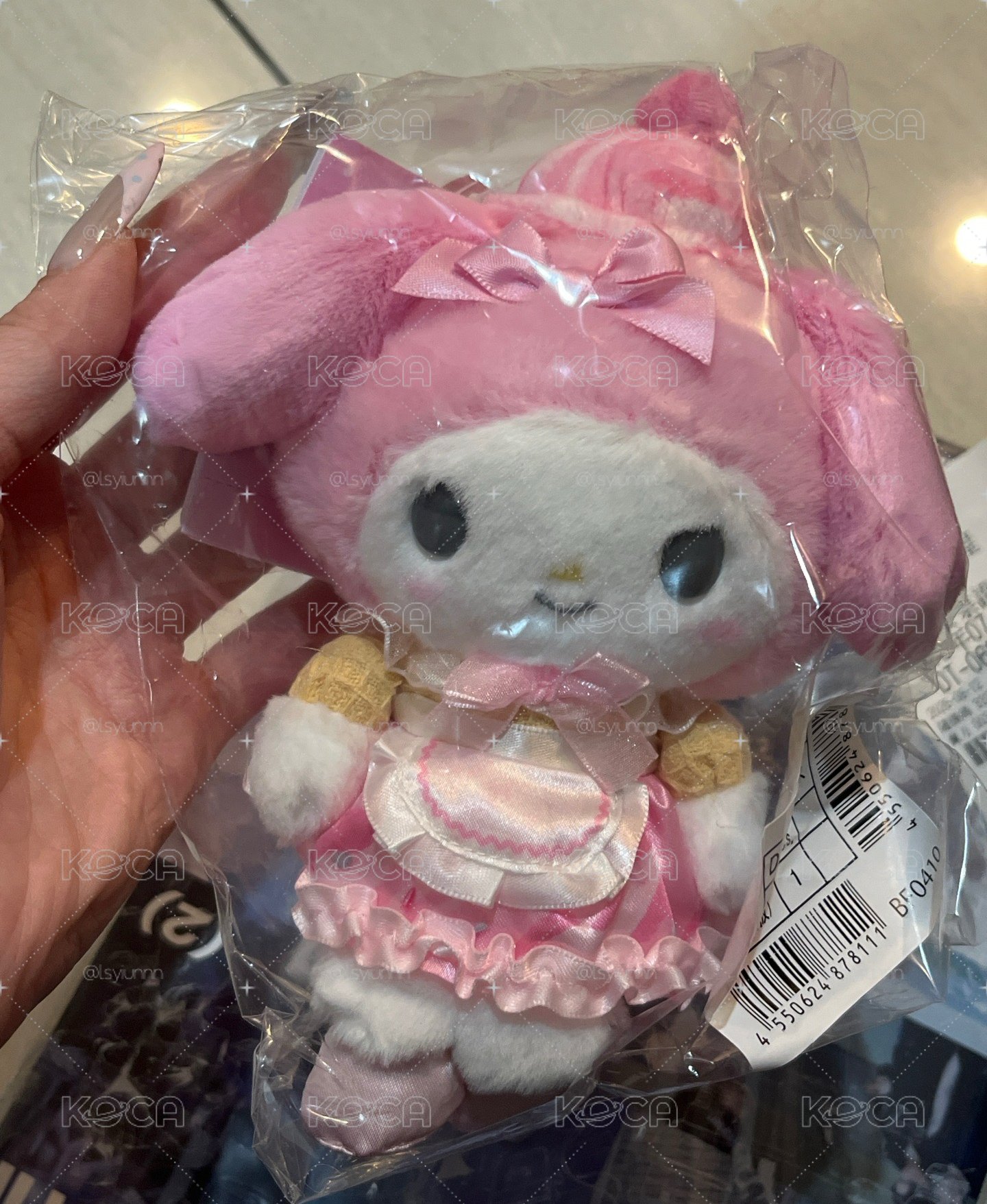 夢幻冰淇淋商店美樂蒂吊飾娃