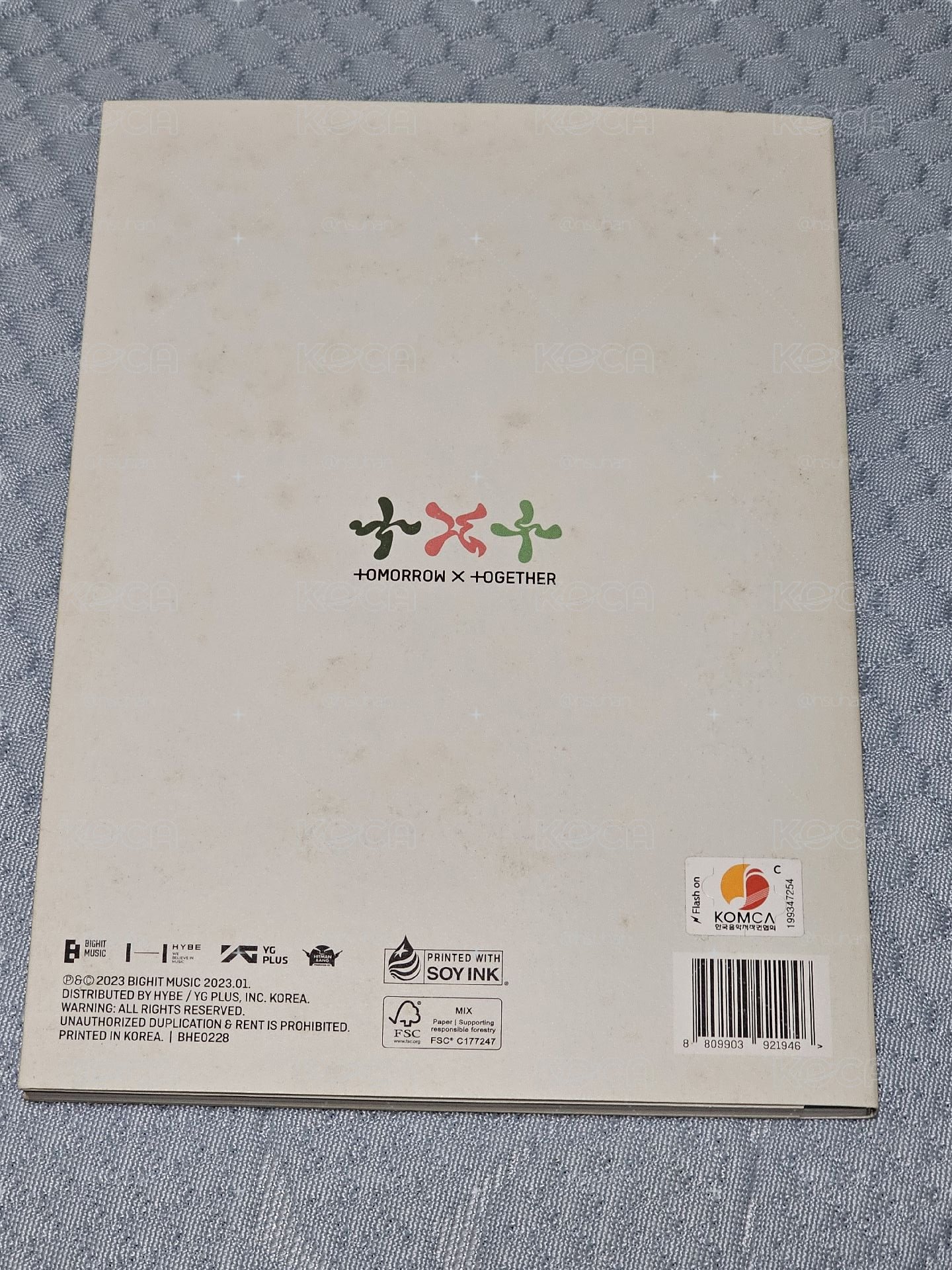 TXT TEMPTATION休寧凱個人單封