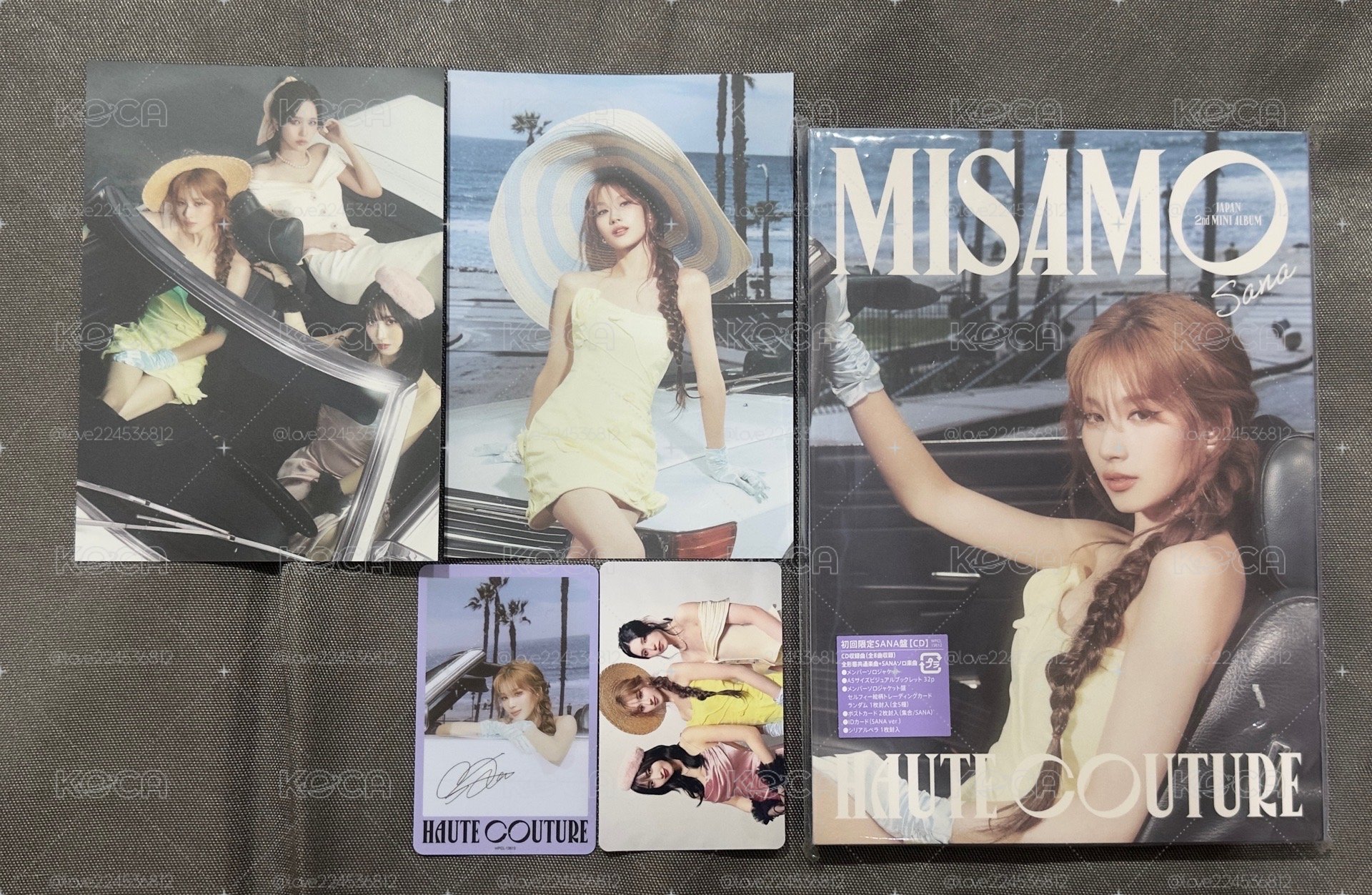MISAMO 單封 HAUTE COUTURE 初回限定盤 豪華盤 通常盤