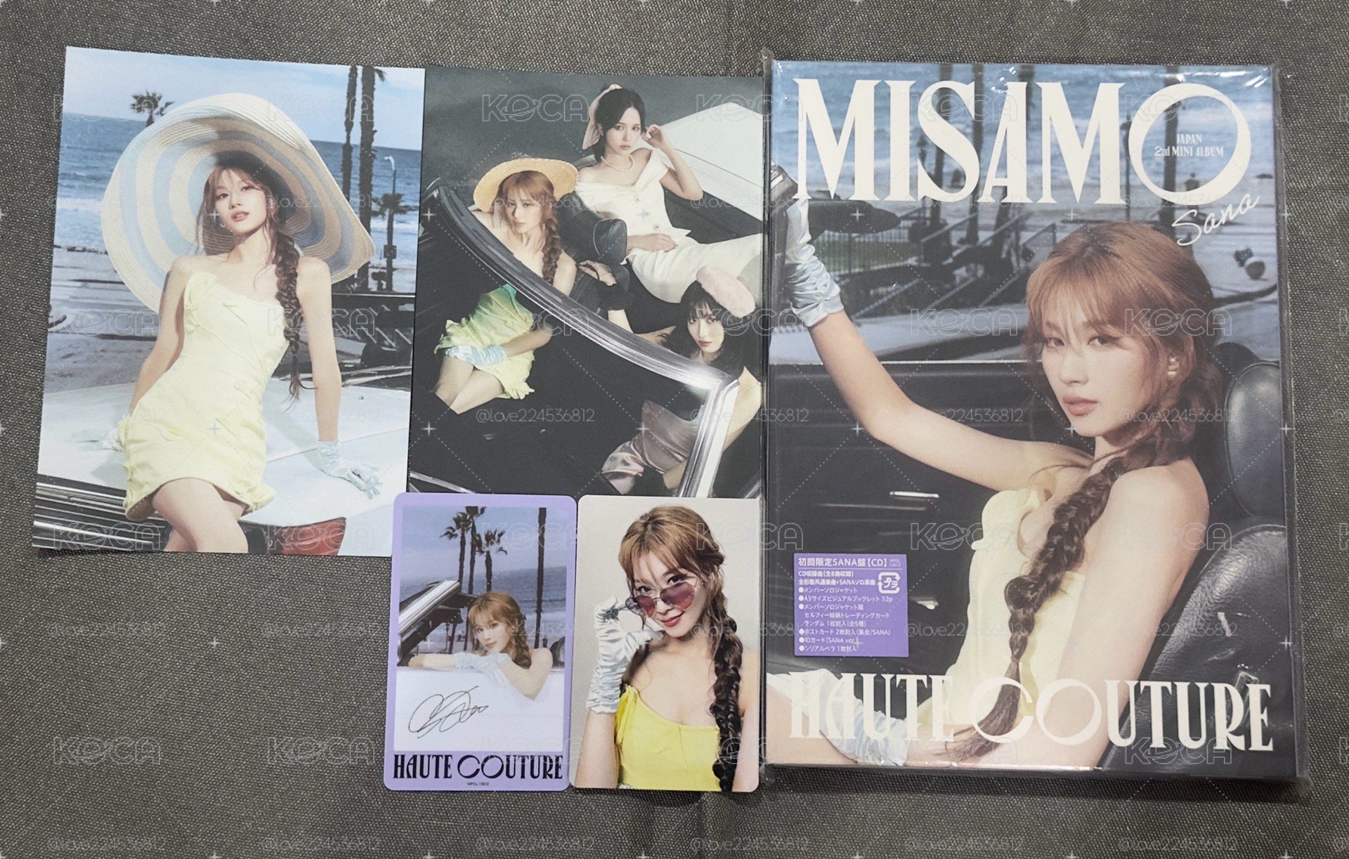 MISAMO 單封 HAUTE COUTURE 初回限定盤 豪華盤 通常盤