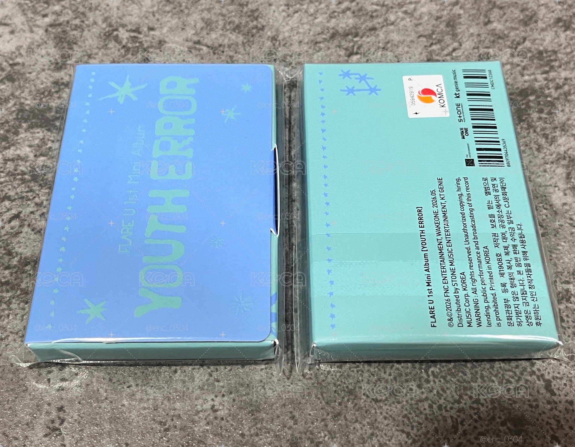 FLARE U - Youth Error 全新未拆電子專/微樂客特典（簽售補貼）