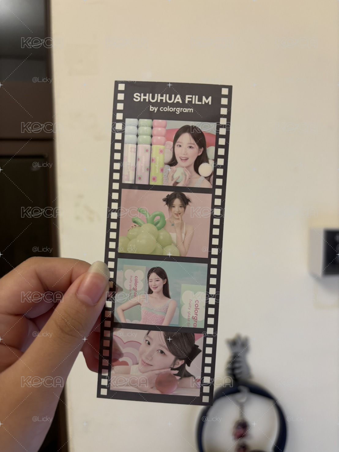 刷colorgram 膠片捆RM代言小卡