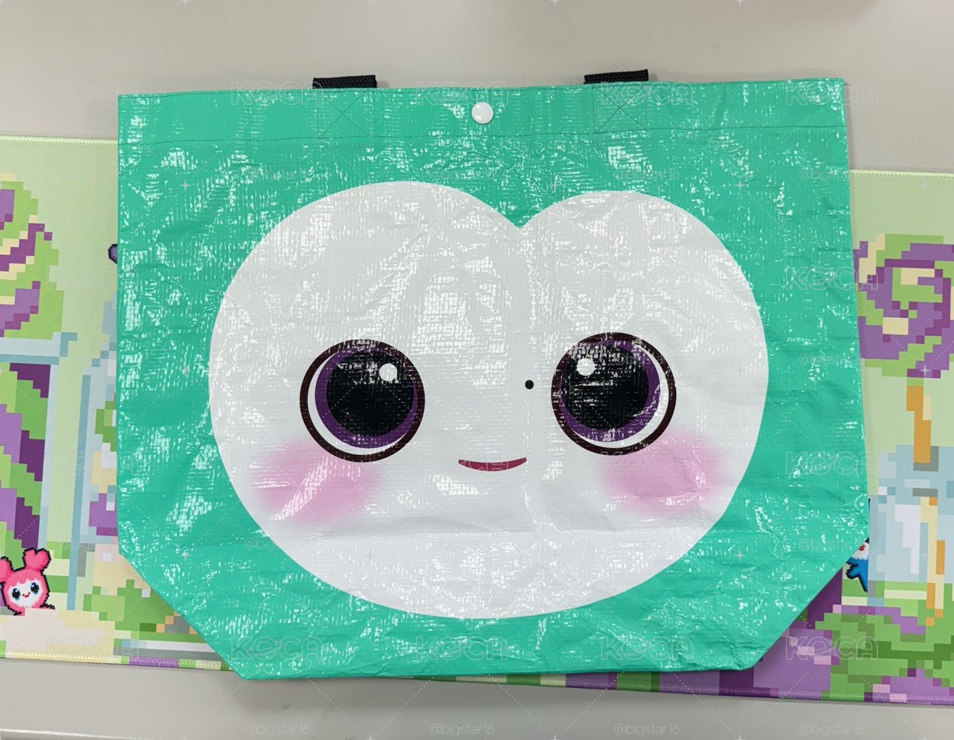 現貨速出！南🐧寶寶臉購物袋