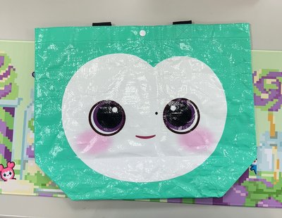 現貨速出！南🐧寶寶臉購物袋