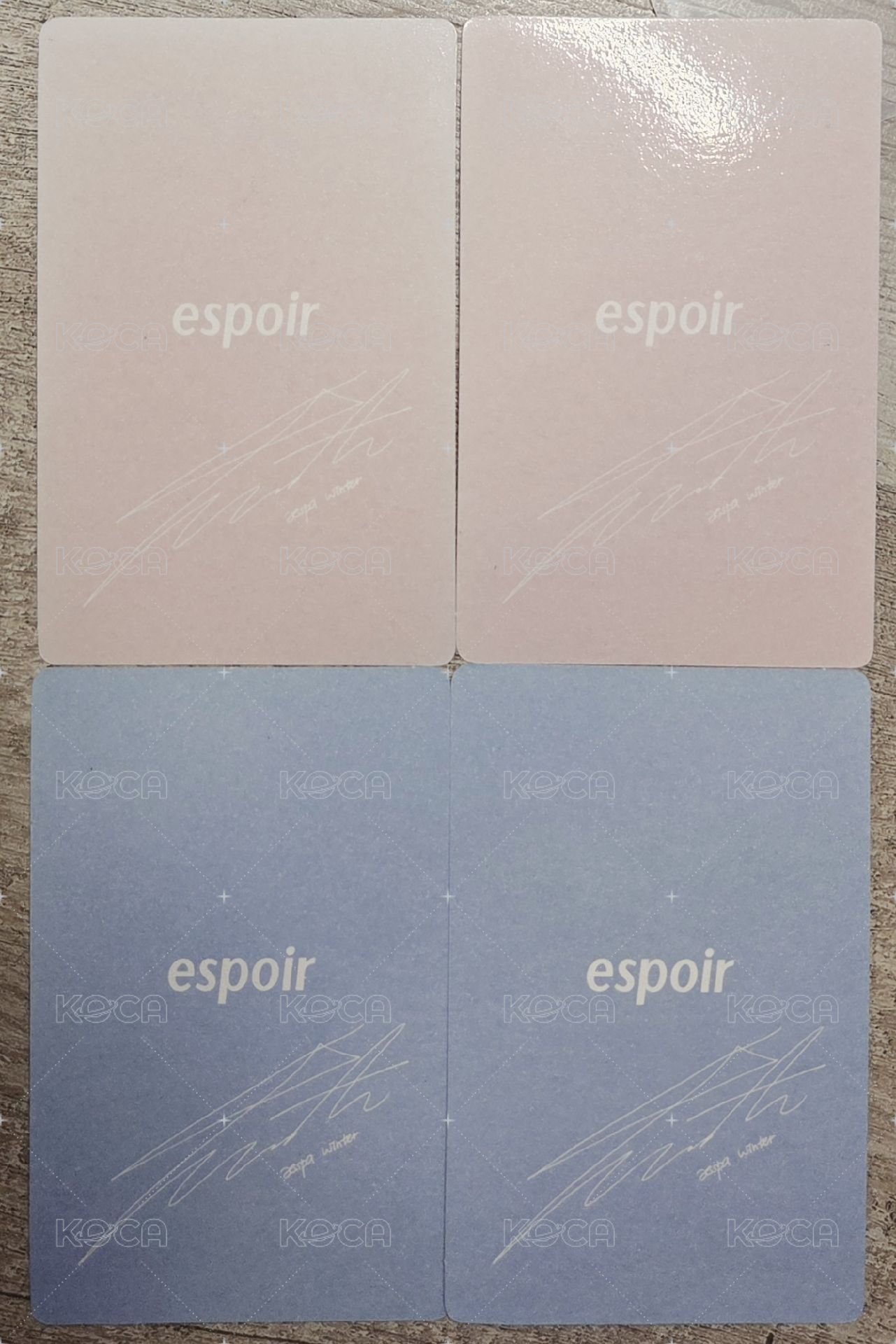 espoir 代言卡 3.0