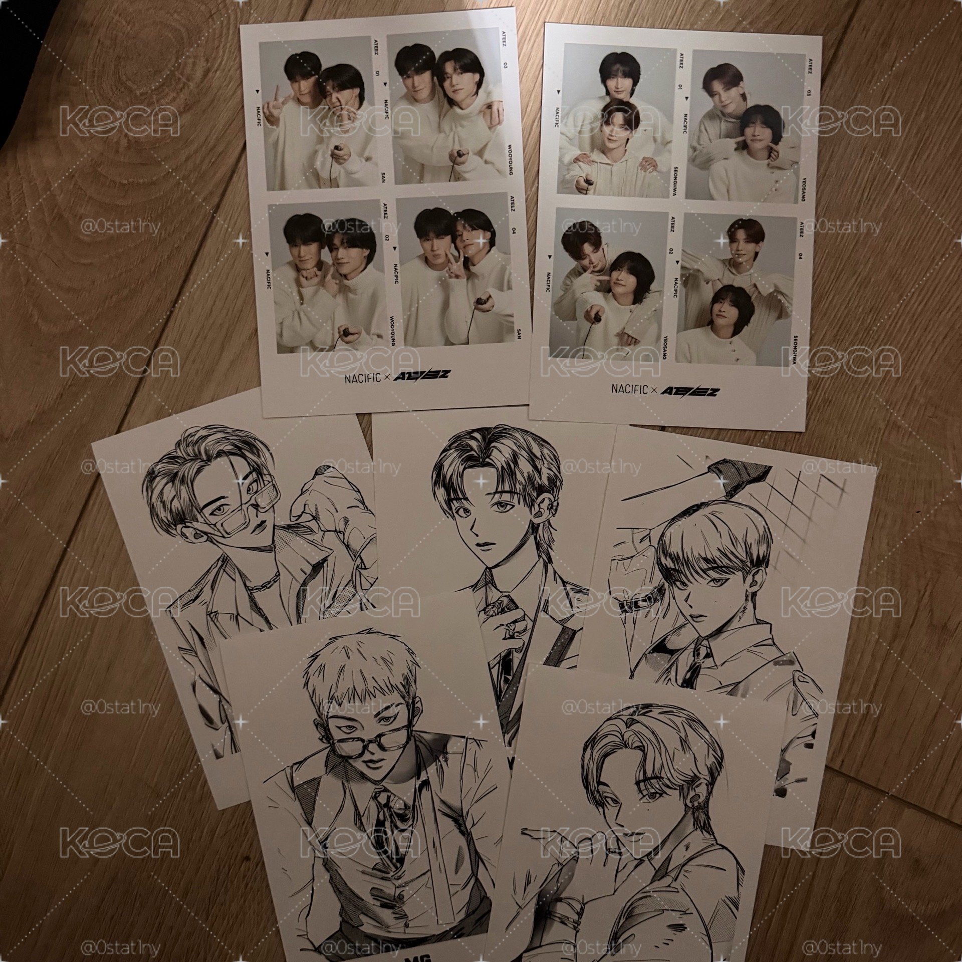 《ATEEZ》嗚湧喵&蹦旼小包
