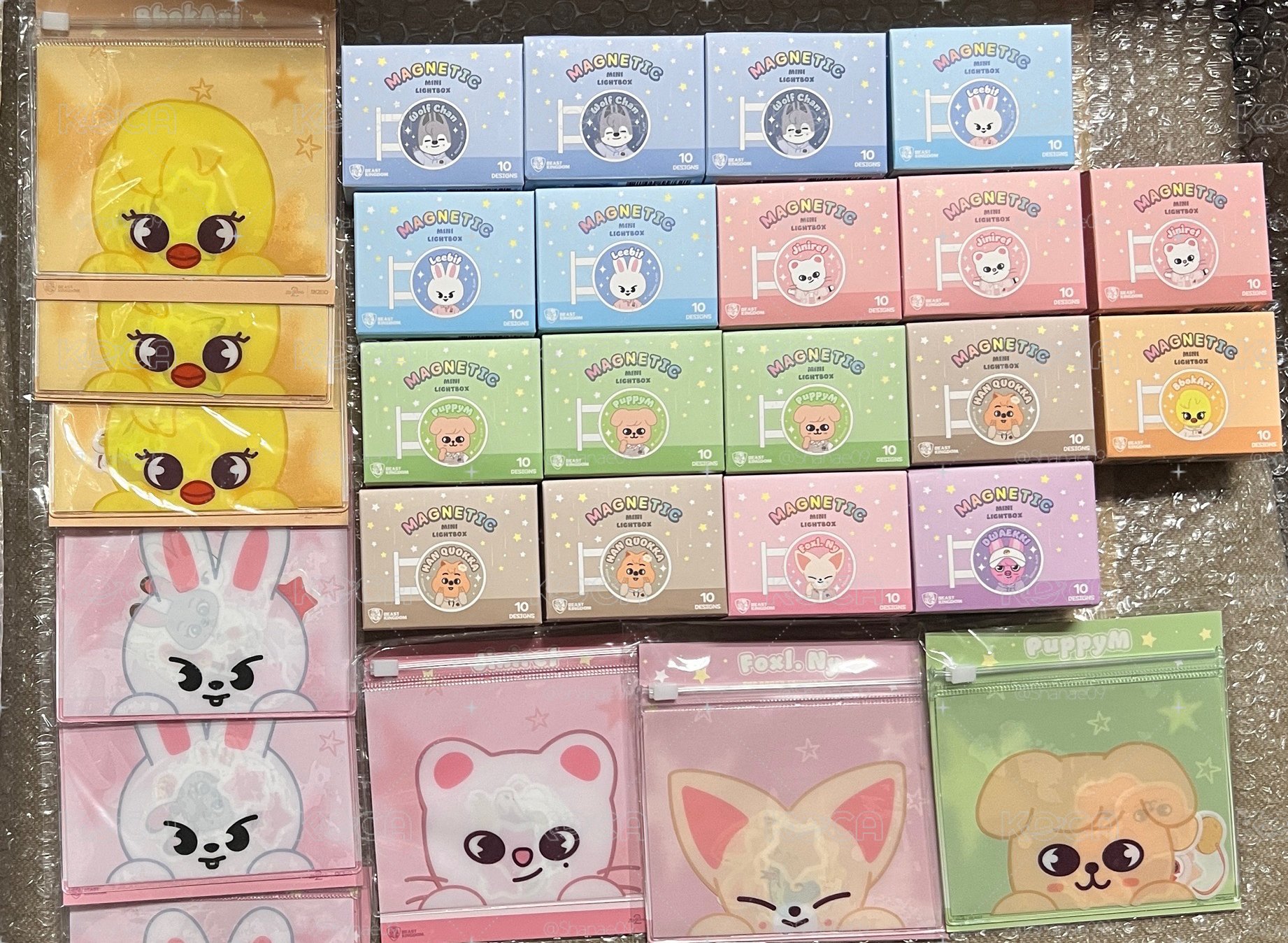 Skzoo動物方城市聯名快閃周邊