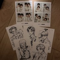 星尚&雨傘雙人+漫畫卡