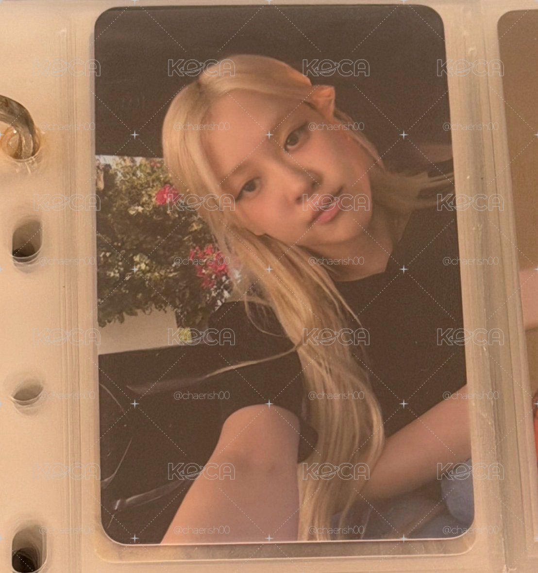 ROSÉ 倫敦快閃特典 小卡 number one girl 短袖