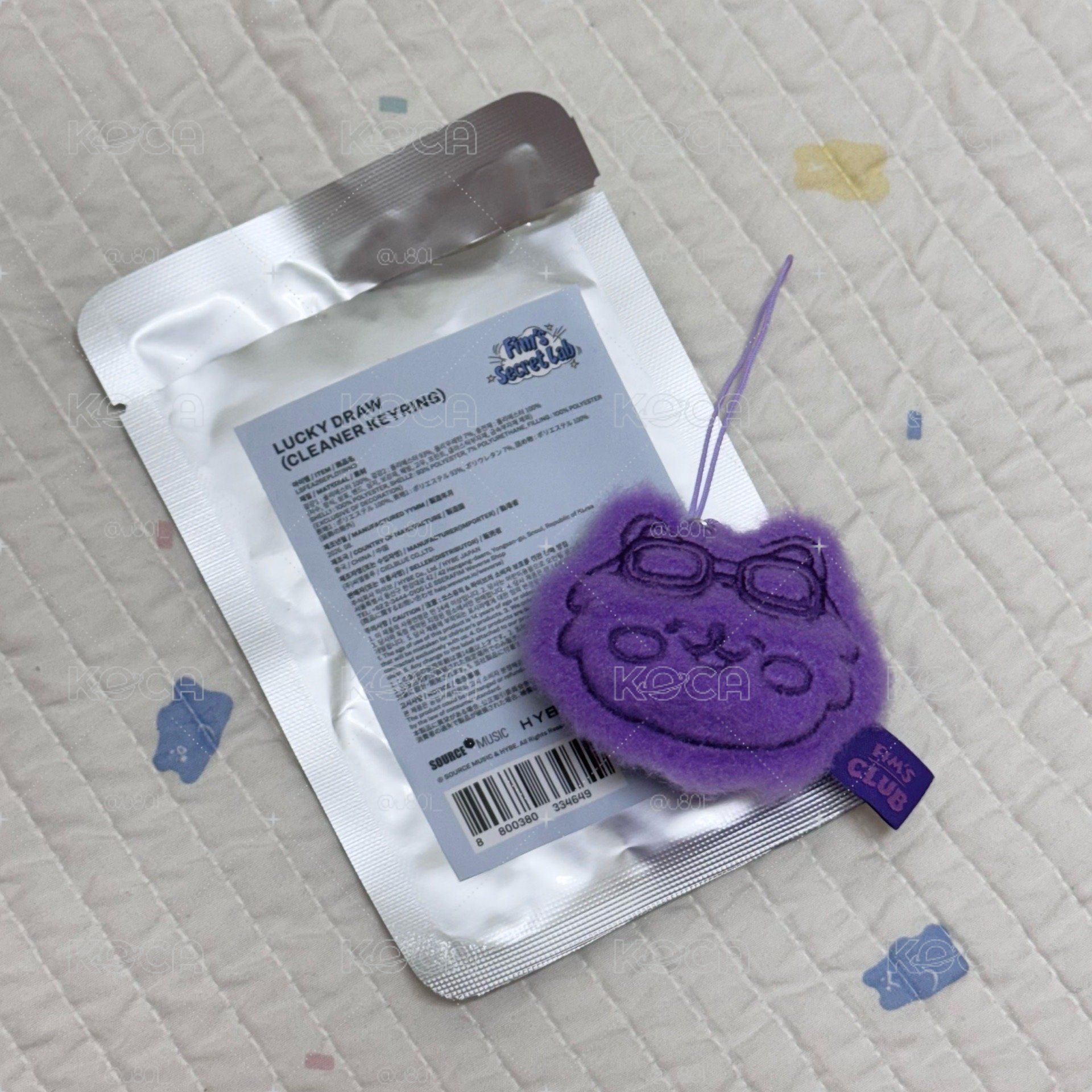 現ㅣ茲哈龍擦拭布吊飾