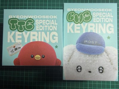 邊狗狗+郵筒小雞 全新未拆