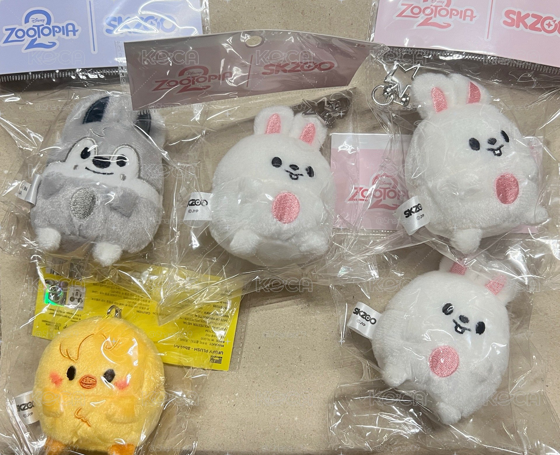Skzoo動物方城市聯名快閃周邊