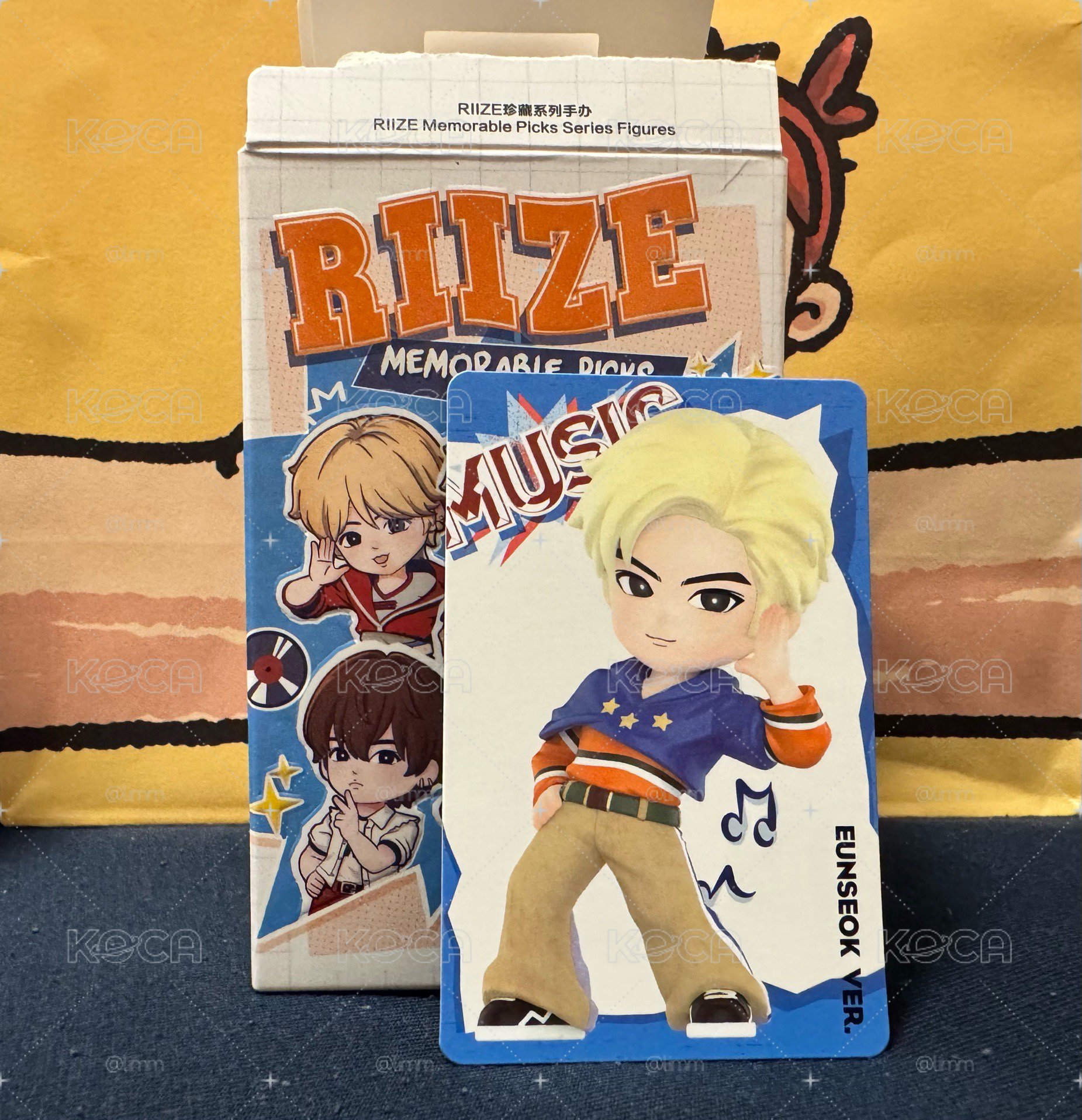 泡泡瑪特珍藏系列手辦 RIIZE 恩奭 Eunseok