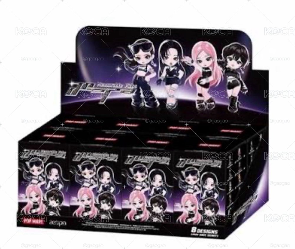 aespa x 泡泡瑪特 聯名款 公仔 珍藏版