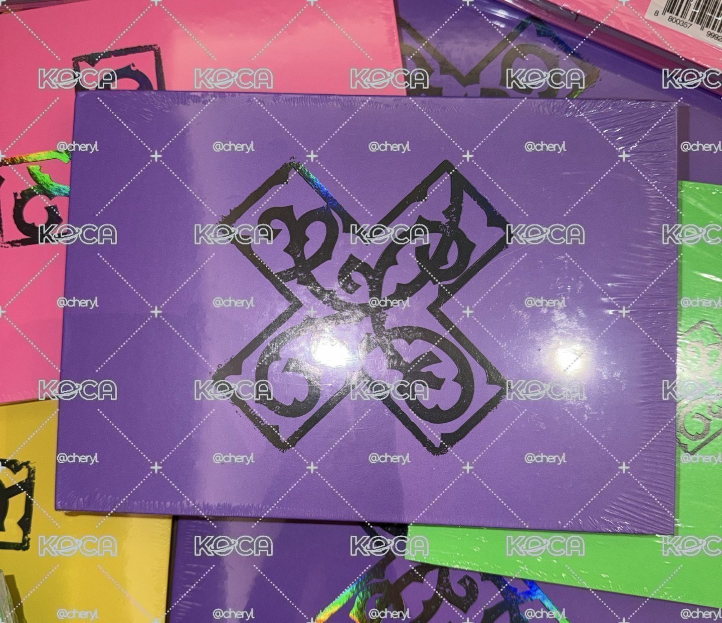TXT 紫色未拆 1張
