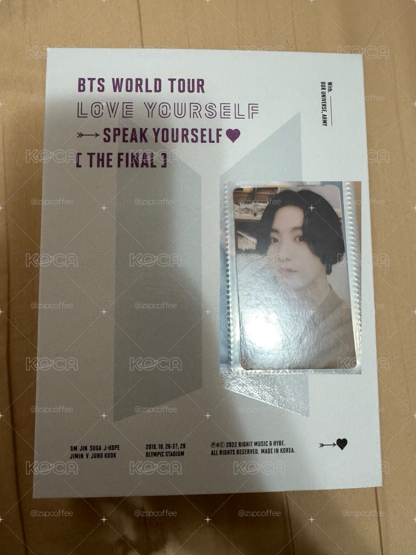 speak yourself final DVD（小卡國）