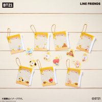 BT21 日本全家限定 吊飾 Honey Bee卡套