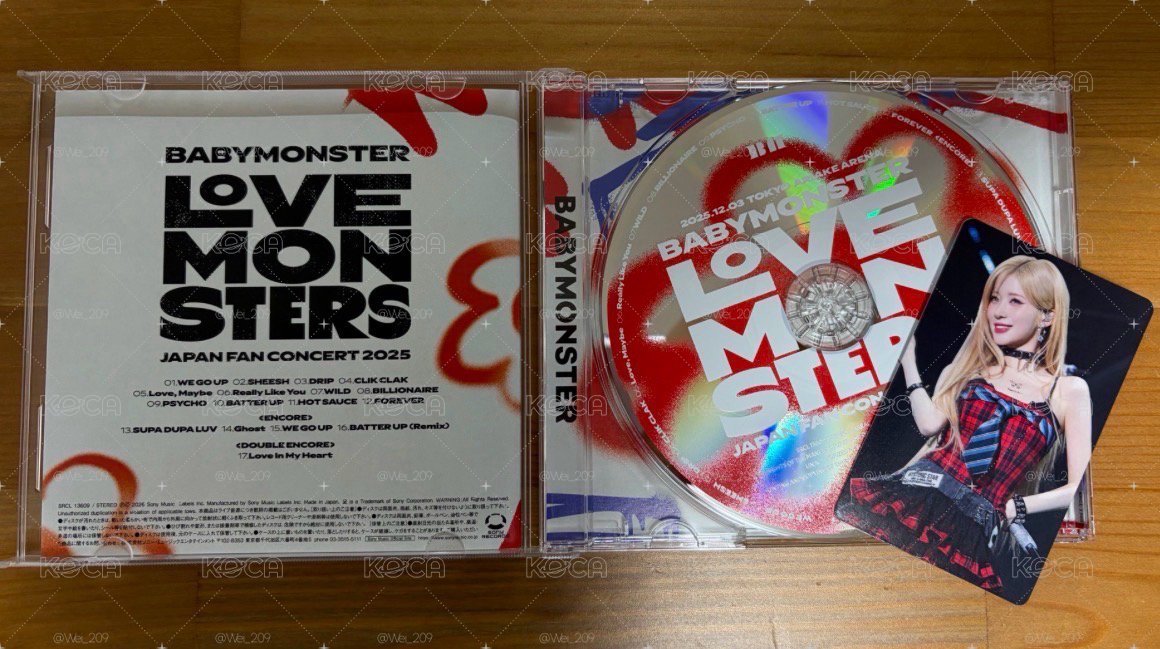 LOVE MONSTER通常盤全專(金髮紗小卡😍)