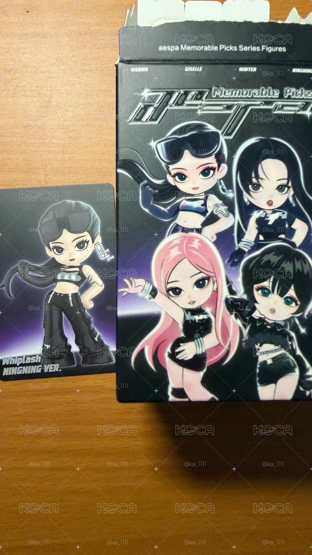 aespa X Pop mart whiplash 寧
