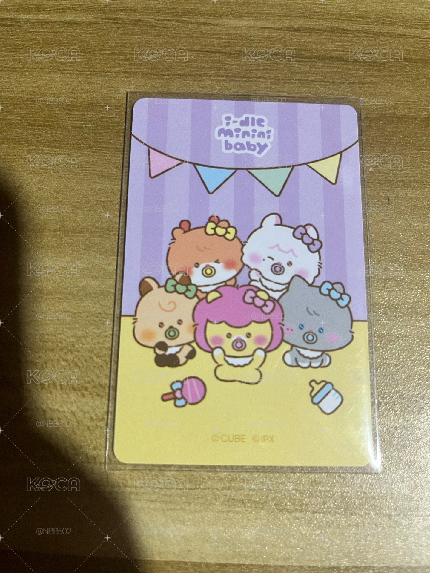 🏆 I-dle minini 滿額卡 薇娟