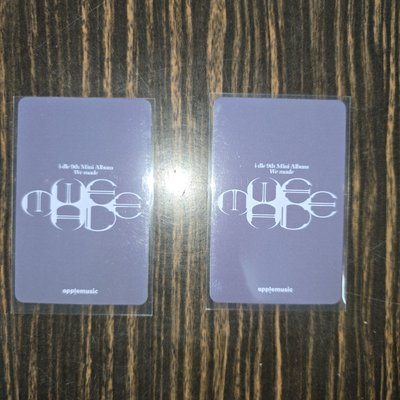 i-dle 迷九 We Made AM2.0線上簽售特典卡