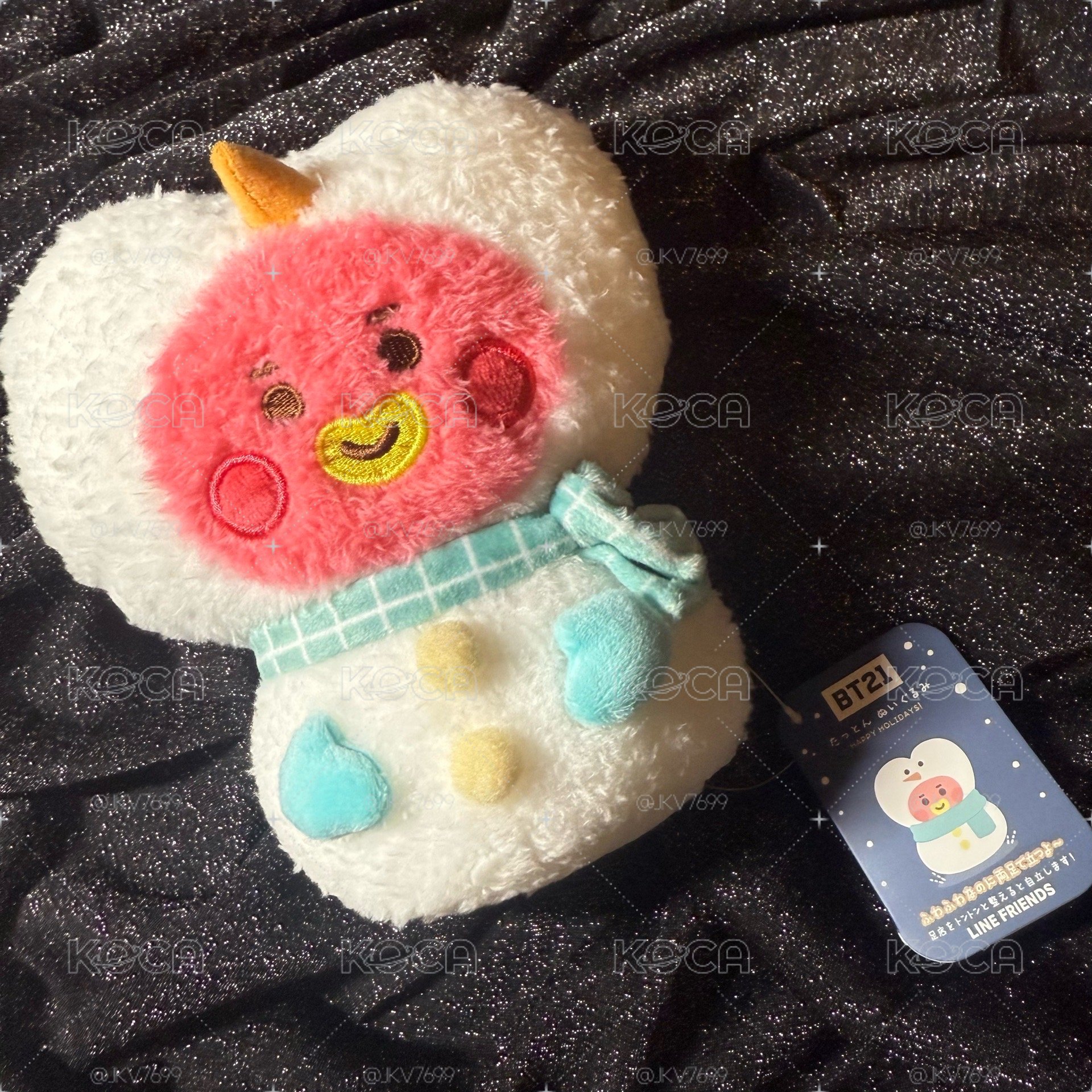 🇯🇵雪人TATA BT21 Little Friends 2024 Holiday Edition聖誕限定毛絨娃🎄