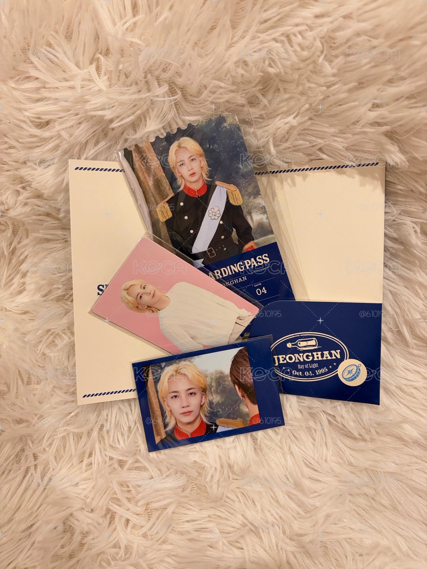 svt cafe  護照票卡+小卡拍立得 淨漢 首爾咖啡