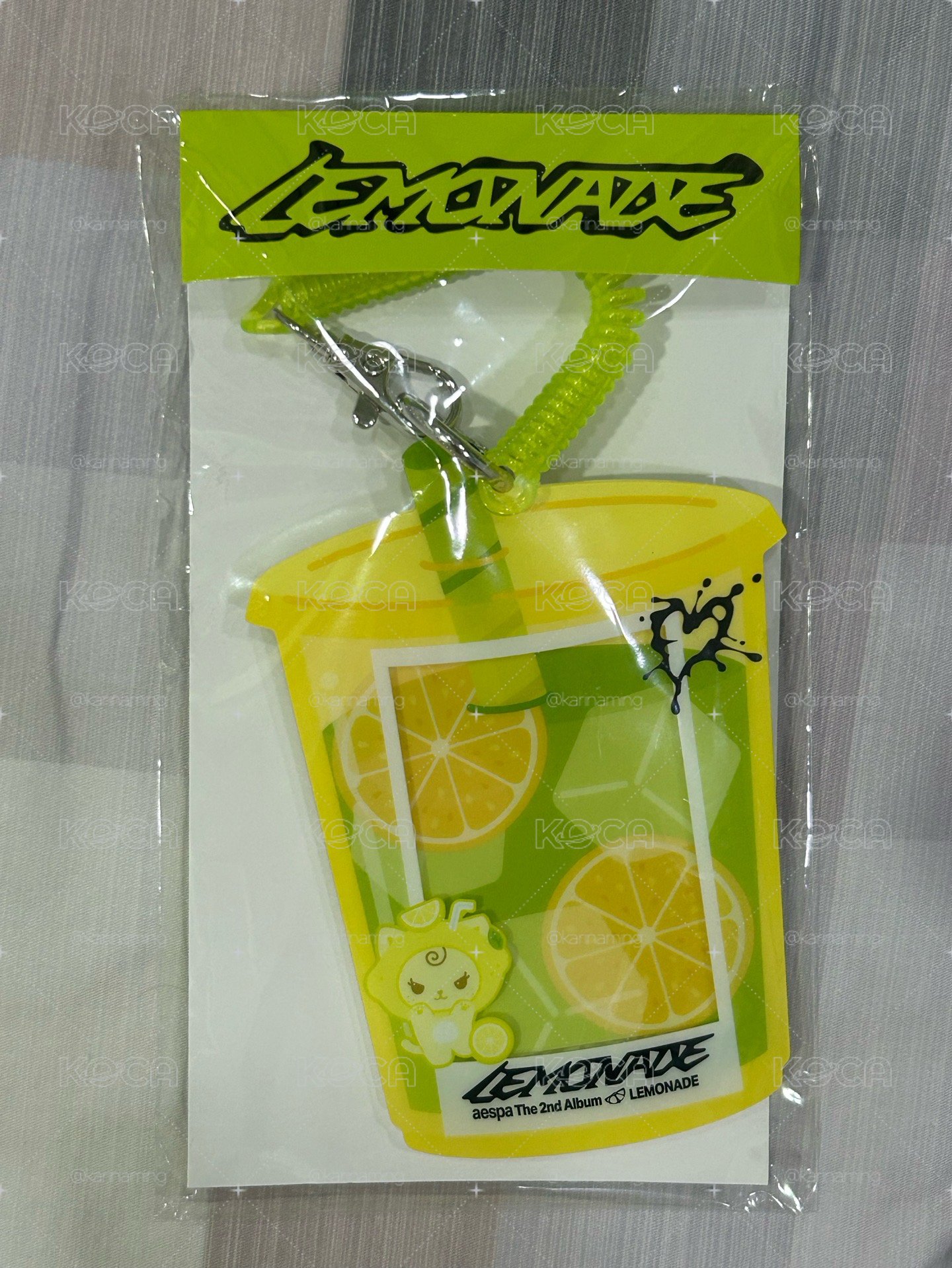 LEMONADE  日本快閃限定 柚卡套（未拆）