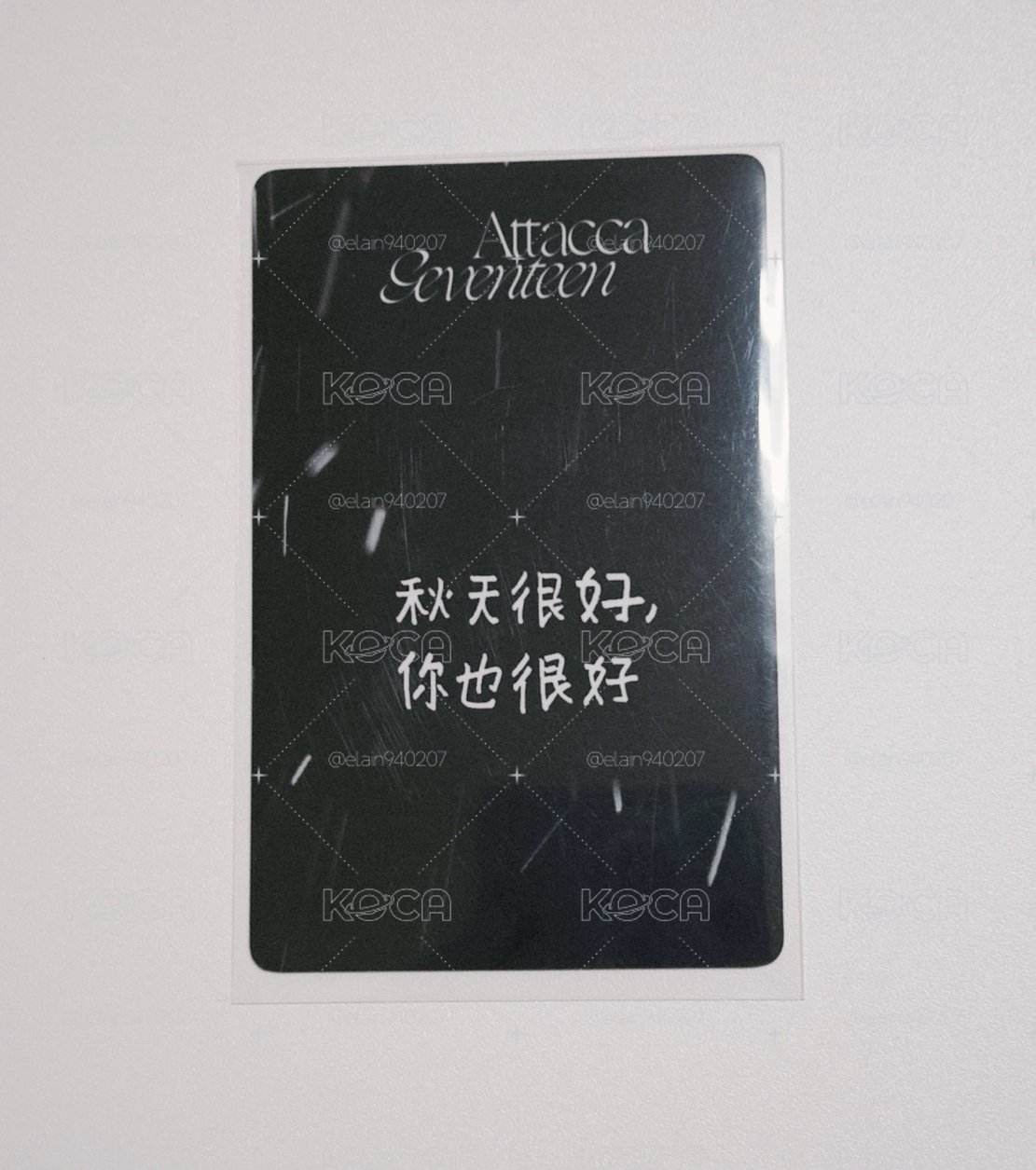 秋天很好 你也很好