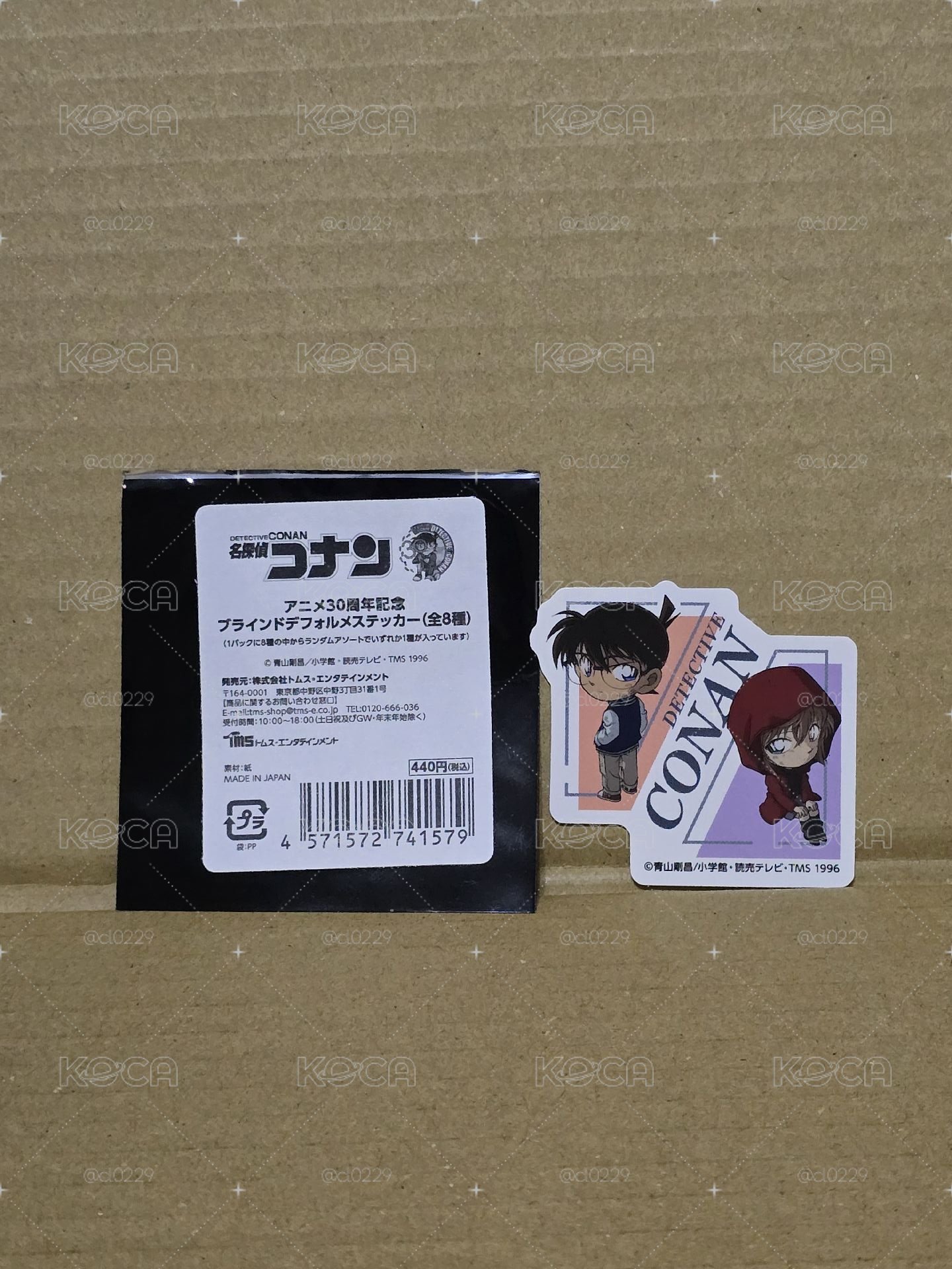 柯南小哀_30週年貼紙