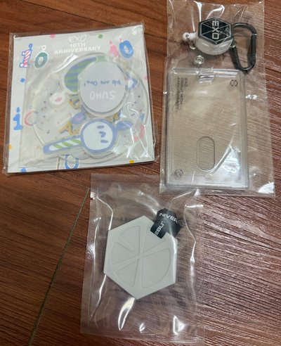 EXO 10&14 週年周邊 皆無小卡