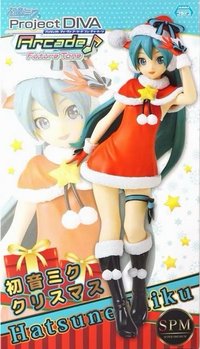 SEGA SPM 聖誕服初音  景品模型 