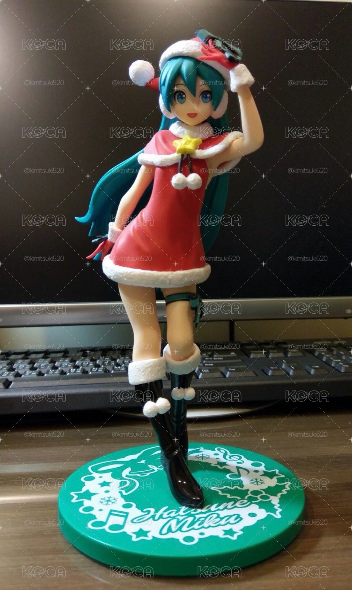 二手拆擺無盒 SEGA SPM 聖誕服初音 