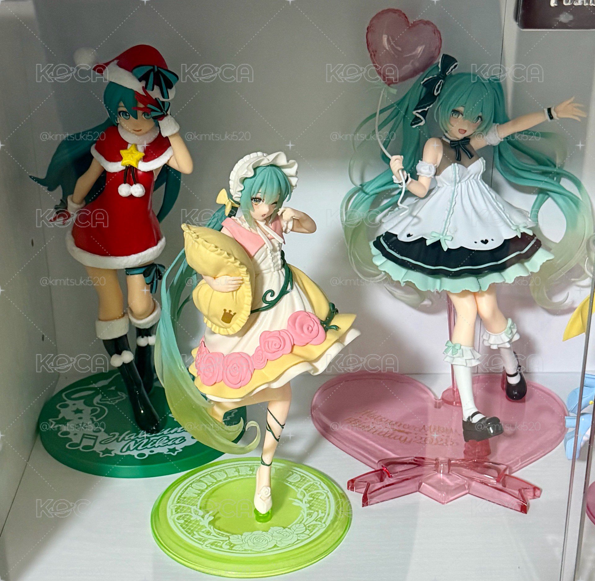 二手拆擺無盒 SEGA SPM 聖誕服初音 